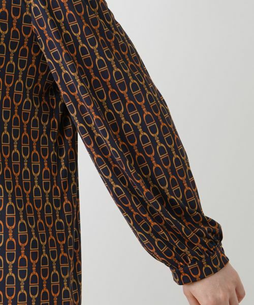 Leilian PLUS HOUSE / レリアンプラスハウス カットソー | チェーン柄プルオーバーカットソー | 詳細11