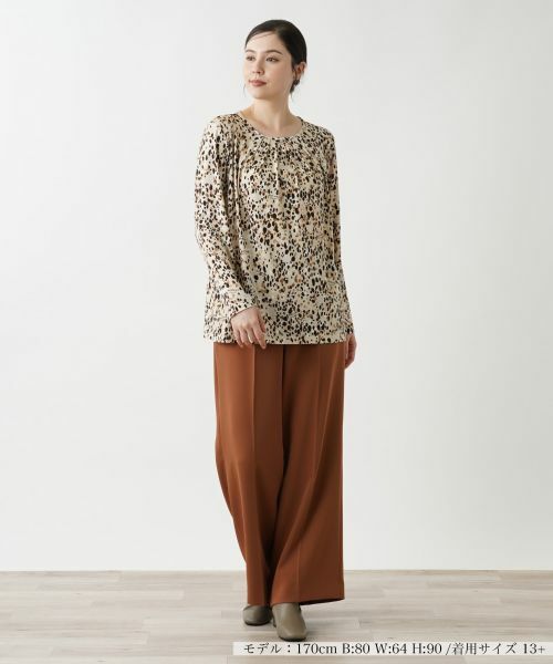 Leilian PLUS HOUSE / レリアンプラスハウス カットソー | カットソー【ROCHAS Premiere】 | 詳細1