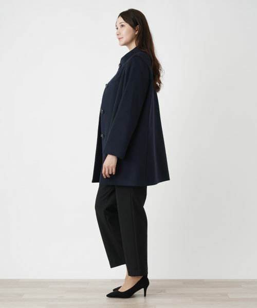 Leilian PLUS HOUSE / レリアンプラスハウス その他アウター | カシミヤスタンドカラーコート【プラス企画】 | 詳細2