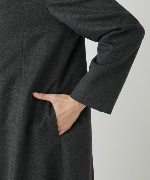 Leilian PLUS HOUSE / レリアンプラスハウス その他アウター | カシミヤステンカラーコート【プラス企画】【LORO PIANA】 | 詳細9