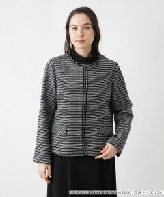 Leilian PLUS HOUSE / レリアンプラスハウス テーラードジャケット | ツイードジャケット【セミフォーマル】【プラス企画】