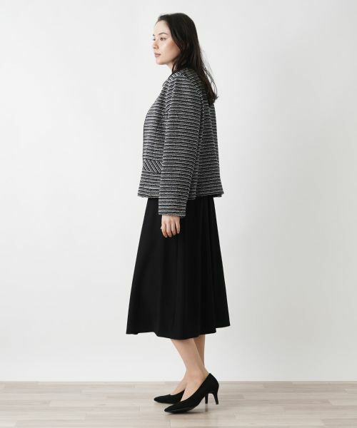 Leilian PLUS HOUSE / レリアンプラスハウス テーラードジャケット | ツイードジャケット【セミフォーマル】【プラス企画】 | 詳細2