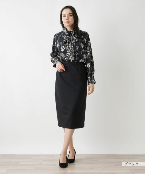 Leilian PLUS HOUSE / レリアンプラスハウス ミニ・ひざ丈スカート | スカート【プラス企画】 | 詳細14