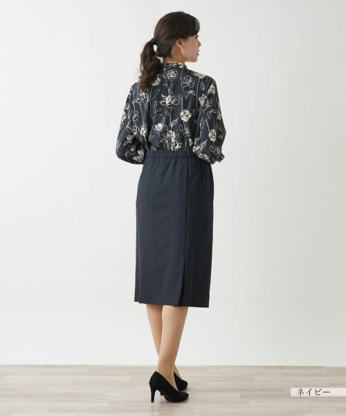 Leilian PLUS HOUSE / レリアンプラスハウス ミニ・ひざ丈スカート | スカート【プラス企画】 | 詳細3