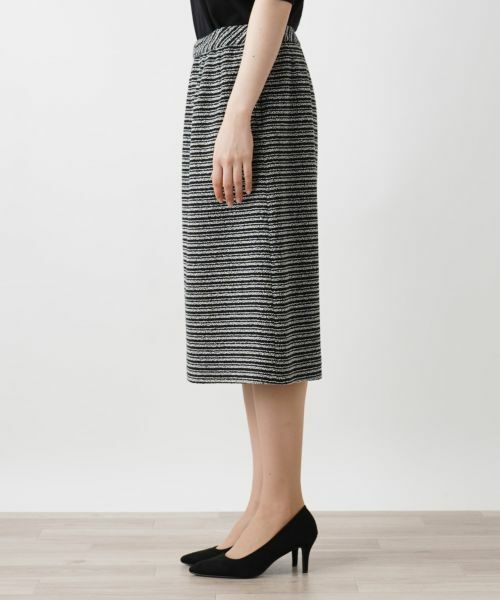 Leilian PLUS HOUSE / レリアンプラスハウス ミニ・ひざ丈スカート | ツイードスカート【セミフォーマル】【プラス企画】 | 詳細5