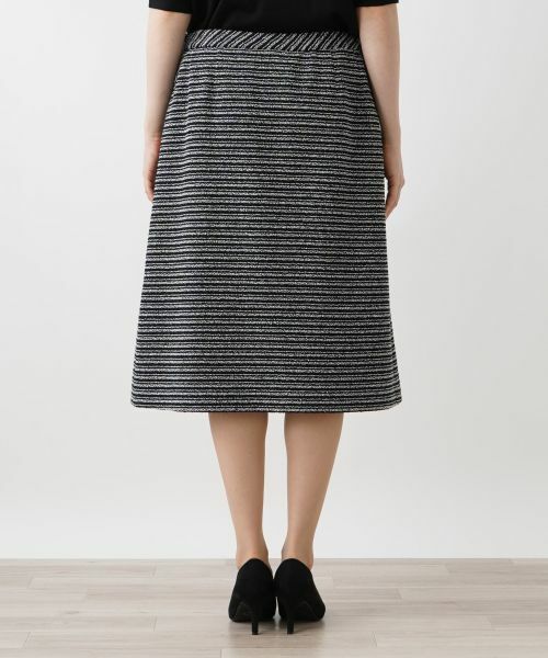 Leilian PLUS HOUSE / レリアンプラスハウス ミニ・ひざ丈スカート | ツイードスカート【セミフォーマル】【プラス企画】 | 詳細6