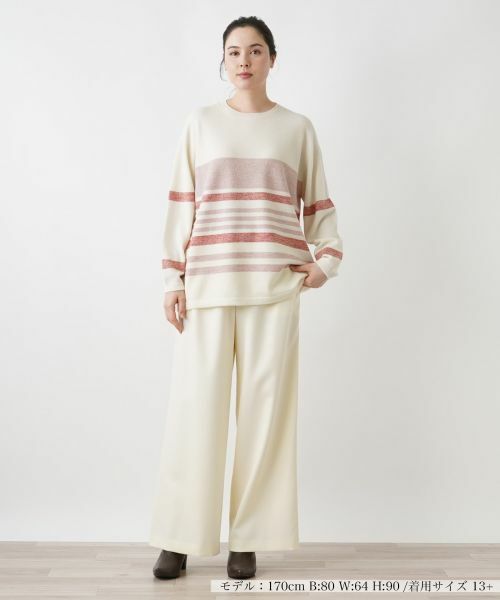 Leilian PLUS HOUSE / レリアンプラスハウス ニット・セーター | プルオーバーニット | 詳細1