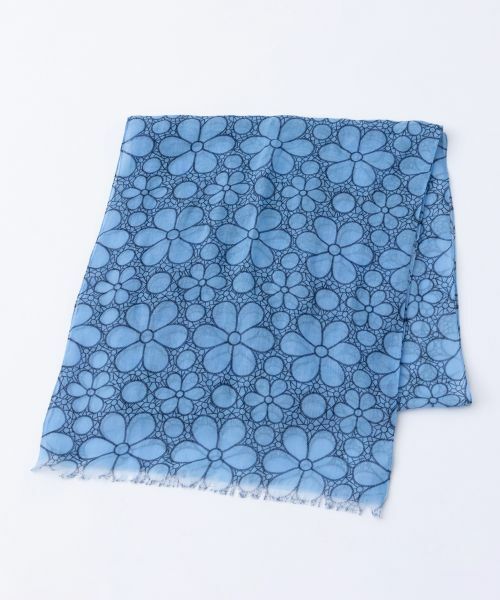 Leilian PLUS HOUSE / レリアンプラスハウス マフラー・ショール・スヌード・ストール | フラワー柄ストール | 詳細2