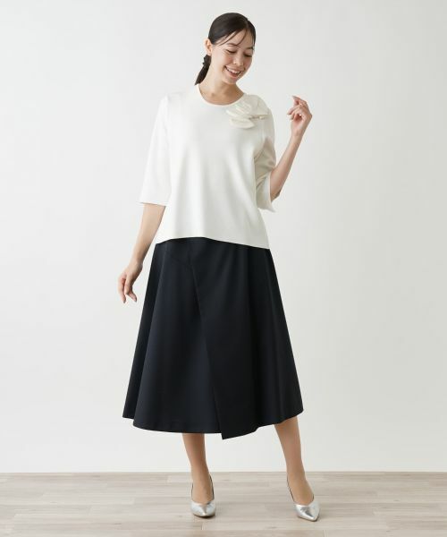 Leilian PLUS HOUSE / レリアンプラスハウス ニット・セーター | ニットプルオーバー【BOURGE】 | 詳細1