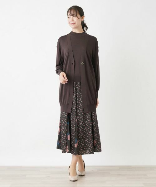 Leilian PLUS HOUSE / レリアンプラスハウス カーディガン・ボレロ | ロングカーディガン | 詳細1