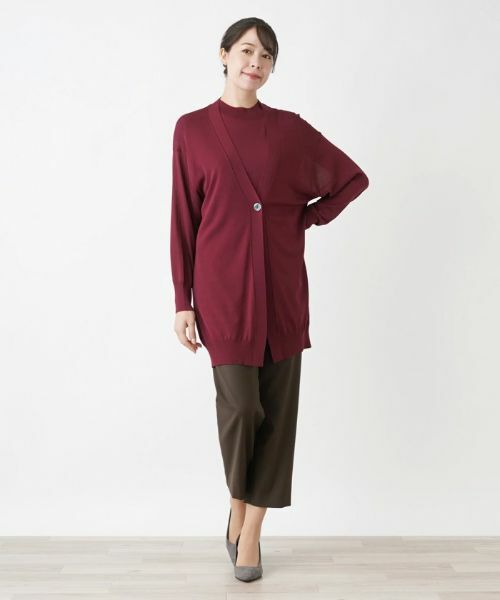 Leilian PLUS HOUSE / レリアンプラスハウス カーディガン・ボレロ | ロングカーディガン | 詳細4