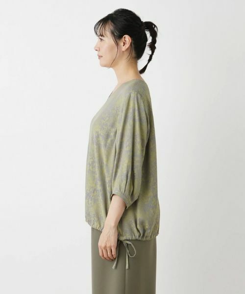 Leilian PLUS HOUSE / レリアンプラスハウス シャツ・ブラウス | 七分袖プルオーバーブラウス【BOURGE】 | 詳細11