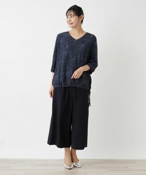 Leilian PLUS HOUSE / レリアンプラスハウス シャツ・ブラウス | 七分袖プルオーバーブラウス【BOURGE】 | 詳細18