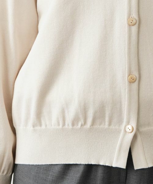 Leilian PLUS HOUSE / レリアンプラスハウス カーディガン・ボレロ | ボタニカルレースカーディガン | 詳細11