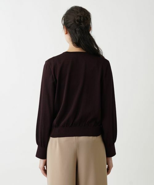 Leilian PLUS HOUSE / レリアンプラスハウス ニット・セーター | カシュクールセーター | 詳細10