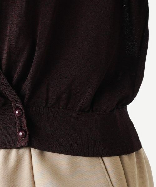 Leilian PLUS HOUSE / レリアンプラスハウス ニット・セーター | カシュクールセーター | 詳細15