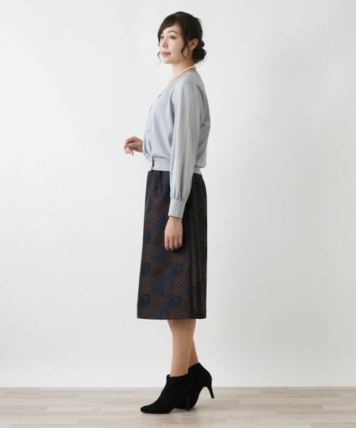 Leilian PLUS HOUSE / レリアンプラスハウス ニット・セーター | カシュクールセーター | 詳細2