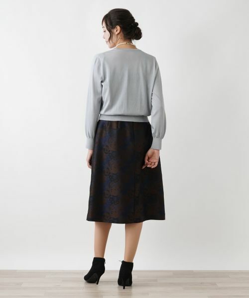 Leilian PLUS HOUSE / レリアンプラスハウス ニット・セーター | カシュクールセーター | 詳細3