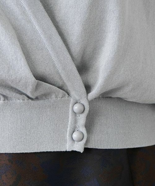 Leilian PLUS HOUSE / レリアンプラスハウス ニット・セーター | カシュクールセーター | 詳細4