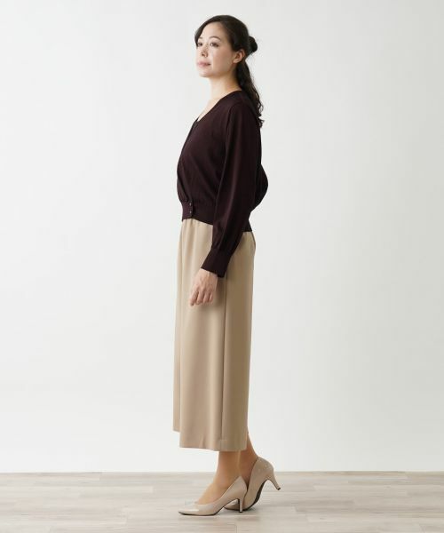 Leilian PLUS HOUSE / レリアンプラスハウス ニット・セーター | カシュクールセーター | 詳細6