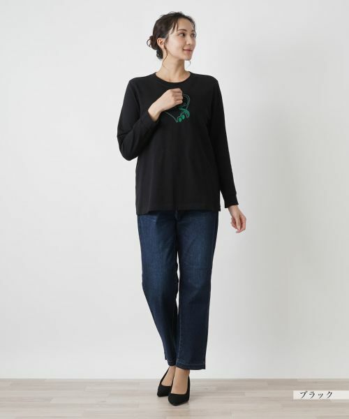 Leilian PLUS HOUSE / レリアンプラスハウス カットソー | カットソー【MUSE BY ROCHAS Premiere】 | 詳細1