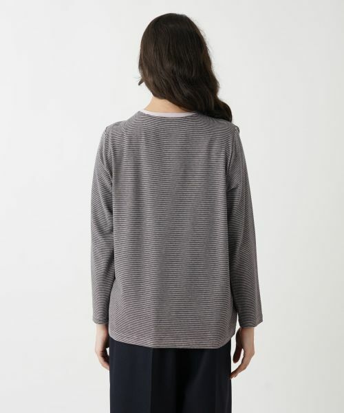 Leilian PLUS HOUSE / レリアンプラスハウス カットソー | 【店舗人気】カットソー【MUSE BY ROCHAS Premiere】 | 詳細10