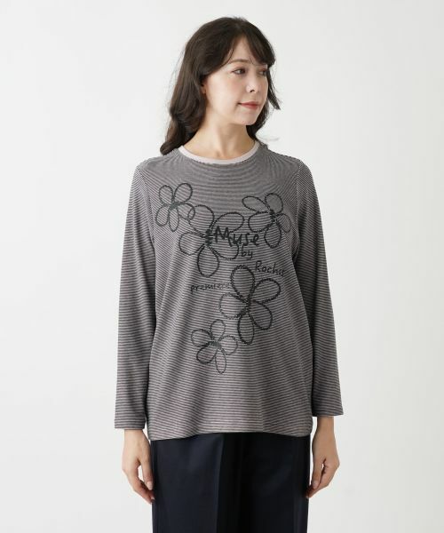 Leilian PLUS HOUSE / レリアンプラスハウス カットソー | 【店舗人気】カットソー【MUSE BY ROCHAS Premiere】 | 詳細8