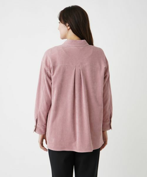 Leilian PLUS HOUSE / レリアンプラスハウス シャツ・ブラウス | コーデュロイブラウス【プラス企画】 | 詳細14