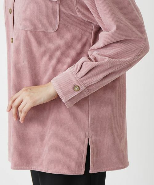 Leilian PLUS HOUSE / レリアンプラスハウス シャツ・ブラウス | コーデュロイブラウス【プラス企画】 | 詳細18