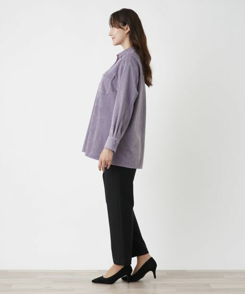 Leilian PLUS HOUSE / レリアンプラスハウス シャツ・ブラウス | コーデュロイブラウス【プラス企画】 | 詳細2