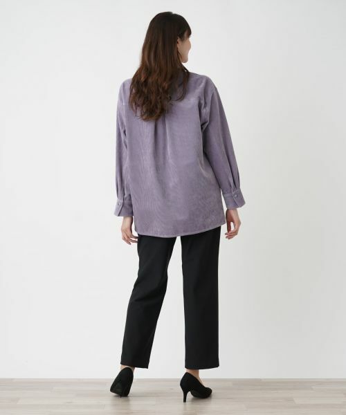 Leilian PLUS HOUSE / レリアンプラスハウス シャツ・ブラウス | コーデュロイブラウス【プラス企画】 | 詳細3