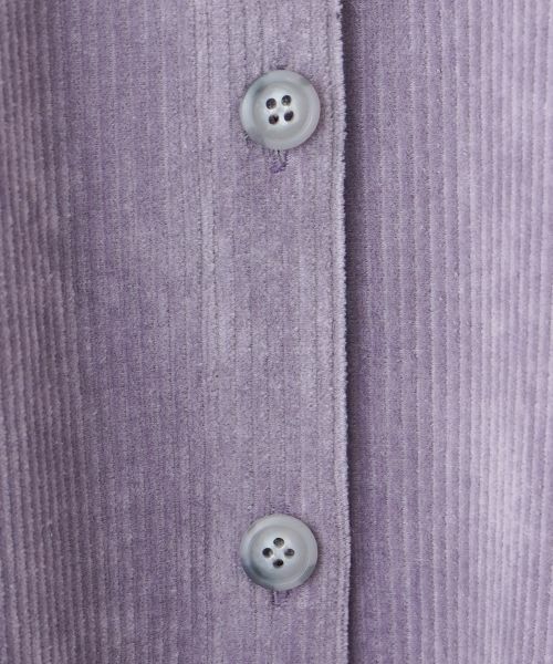 Leilian PLUS HOUSE / レリアンプラスハウス シャツ・ブラウス | コーデュロイブラウス【プラス企画】 | 詳細4