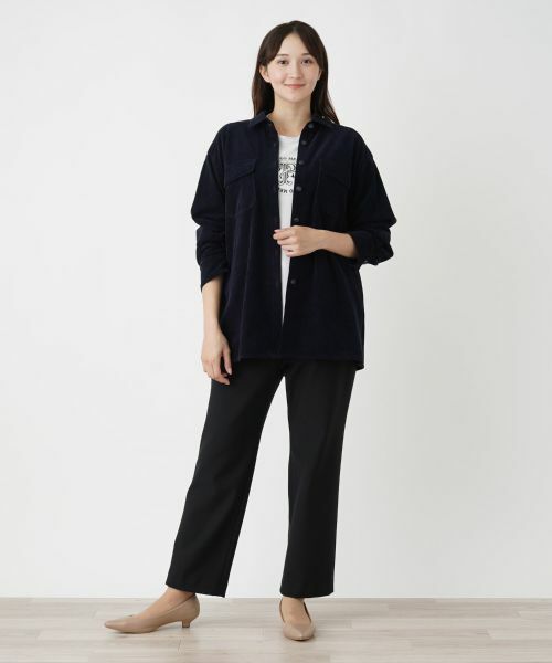 Leilian PLUS HOUSE / レリアンプラスハウス シャツ・ブラウス | コーデュロイブラウス【プラス企画】 | 詳細5