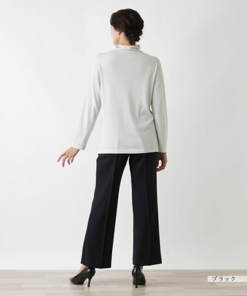 Leilian PLUS HOUSE / レリアンプラスハウス その他パンツ | 【店舗人気】ウエストゴムパンツ【プラス企画】 | 詳細3