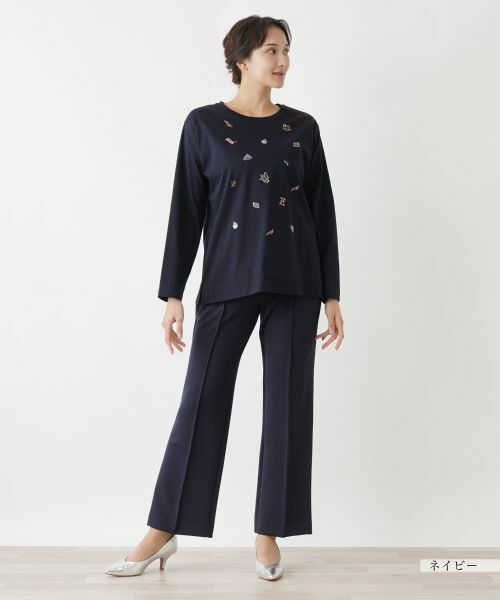 Leilian PLUS HOUSE / レリアンプラスハウス その他パンツ | 【店舗人気】ウエストゴムパンツ【プラス企画】 | 詳細4