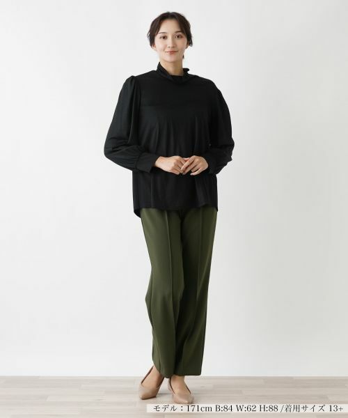 Leilian PLUS HOUSE / レリアンプラスハウス その他パンツ | 【店舗人気】ウエストゴムパンツ【プラス企画】 | 詳細7