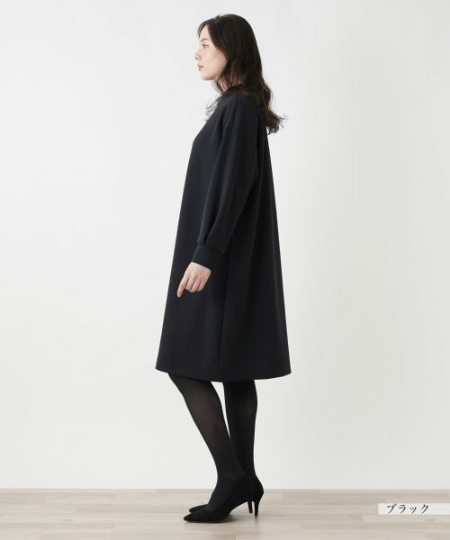 Leilian PLUS HOUSE / レリアンプラスハウス ドレス | 【店舗人気】ボトルネックワンピース【プラス企画】 | 詳細2