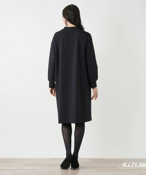 Leilian PLUS HOUSE / レリアンプラスハウス ドレス | 【店舗人気】ボトルネックワンピース【プラス企画】 | 詳細3