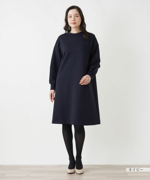 Leilian PLUS HOUSE / レリアンプラスハウス ドレス | 【店舗人気】ボトルネックワンピース【プラス企画】 | 詳細4