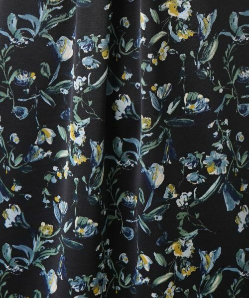 Leilian PLUS HOUSE / レリアンプラスハウス カットソー | ボタニカル柄チュニック丈カットソー【プラス企画】 | 詳細14