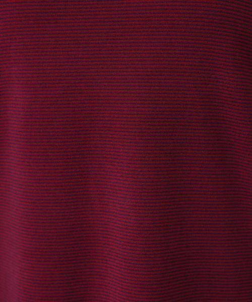 Leilian PLUS HOUSE / レリアンプラスハウス カットソー | 【店舗人気】ハイネックボーダーカットソー【プラス企画】 | 詳細16