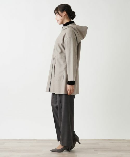 Leilian PLUS HOUSE / レリアンプラスハウス テーラードジャケット | フーディージャケット【プラス企画】 | 詳細2