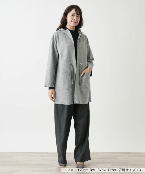 Leilian PLUS HOUSE / レリアンプラスハウス テーラードジャケット | フーディージャケット【プラス企画】 | 詳細4