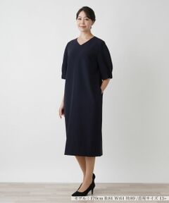 Leilian PLUS HOUSE / レリアンプラスハウス ドレス | ワンピース【Leilian WHITE LABEL】【BOURGE】