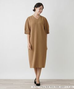 Leilian PLUS HOUSE / レリアンプラスハウス ドレス | ワンピース【Leilian WHITE LABEL】【BOURGE】