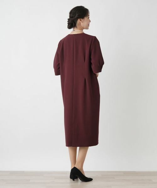 Leilian PLUS HOUSE / レリアンプラスハウス ドレス | ワンピース【Leilian WHITE LABEL】【BOURGE】 | 詳細3