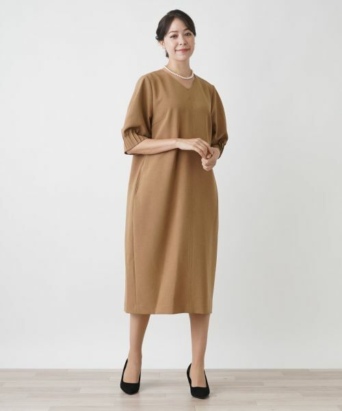 Leilian PLUS HOUSE / レリアンプラスハウス ドレス | ワンピース【Leilian WHITE LABEL】【BOURGE】 | 詳細4