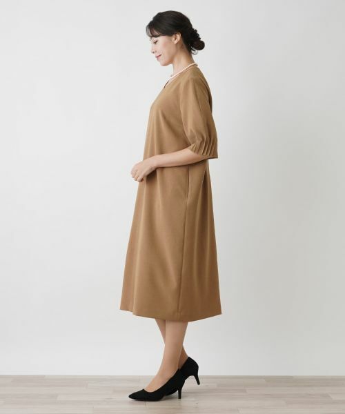 Leilian PLUS HOUSE / レリアンプラスハウス ドレス | ワンピース【Leilian WHITE LABEL】【BOURGE】 | 詳細5