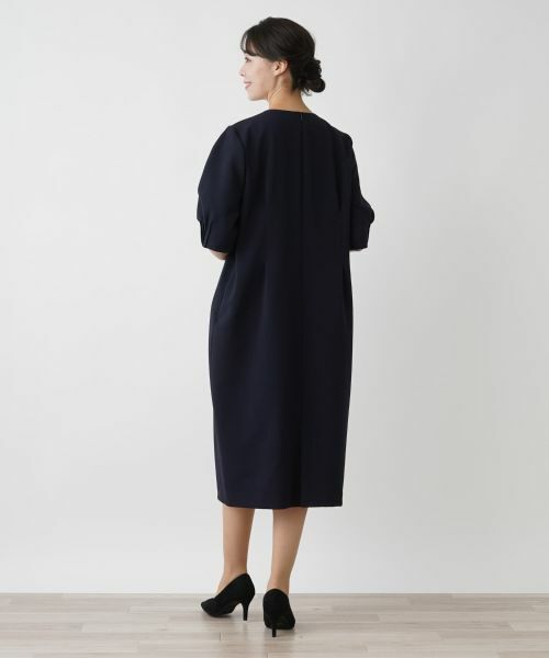 Leilian PLUS HOUSE / レリアンプラスハウス ドレス | ワンピース【Leilian WHITE LABEL】【BOURGE】 | 詳細9