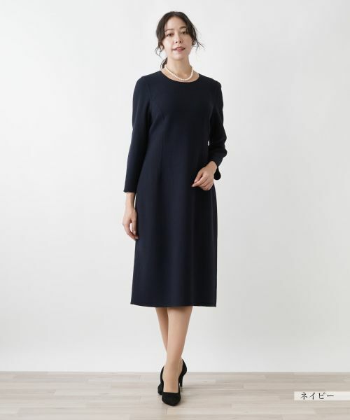 Leilian PLUS HOUSE / レリアンプラスハウス ドレス | サックワンピース | 詳細1